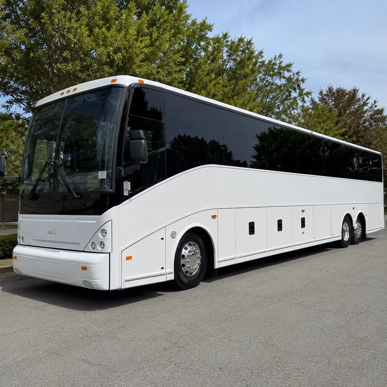 56 passenger charter bus