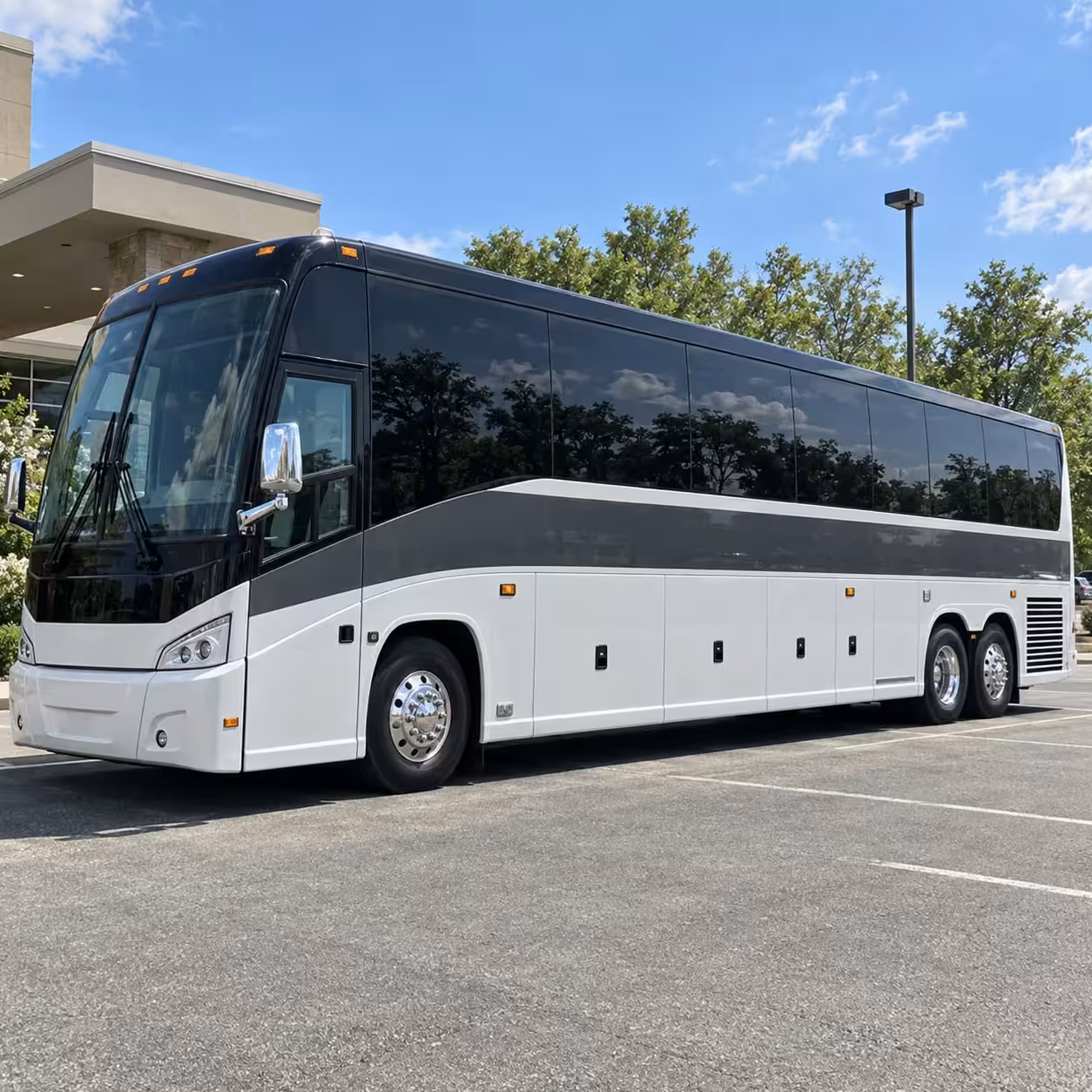 fresno party bus transportation with prom night amenities