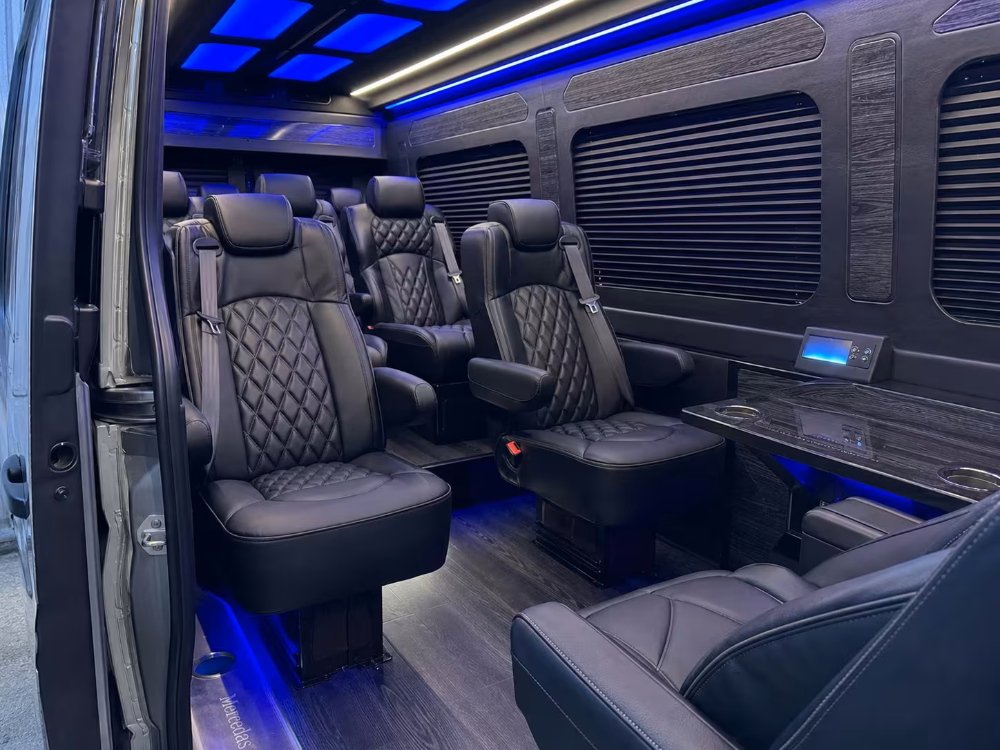 sprinter van transportation for groups and events across fresno