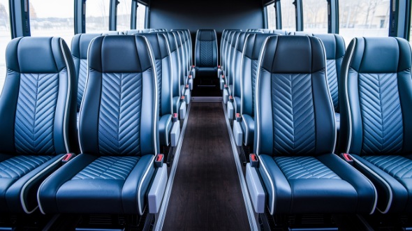 fresno 25 passenger minibus inside