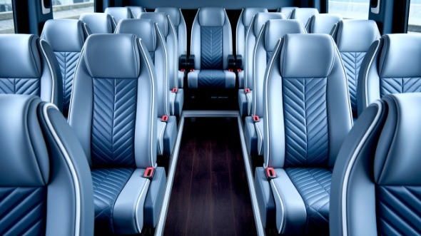fresno 30 passenger minibus inside