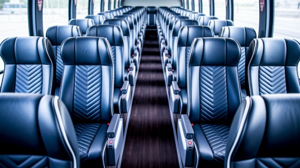 fresno 56 passenger charter bus rental