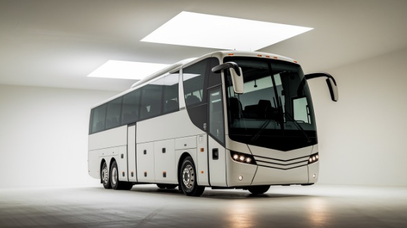fresno 56 passenger charter bus