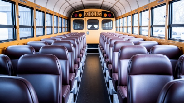fresno school bus rental inside