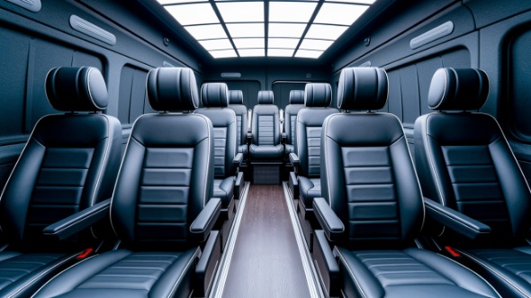fresno sprinter van with driver interior